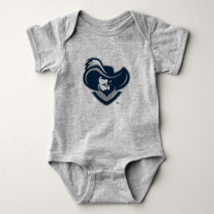 Xavier University Secondary Mark Baby Bodysuit