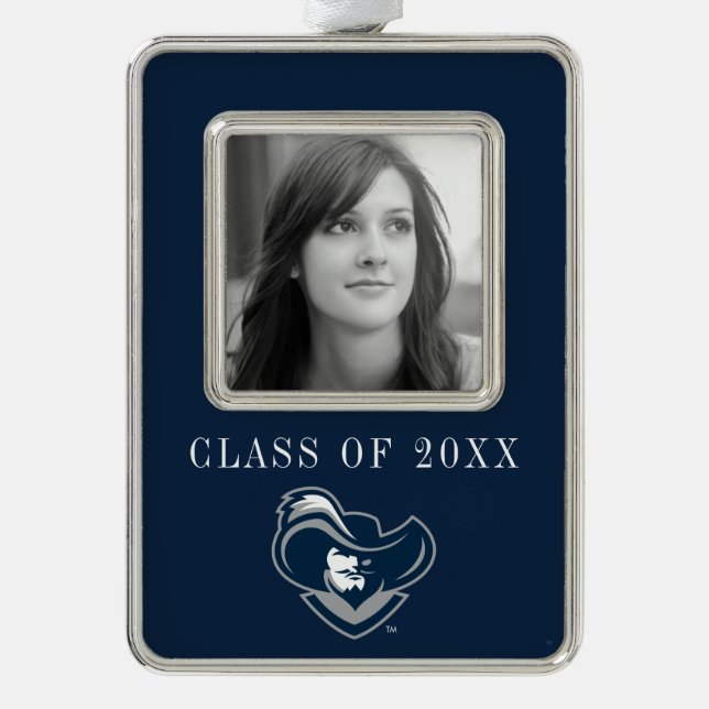 Xavier University Secondary Mark Christmas Ornament (Front)
