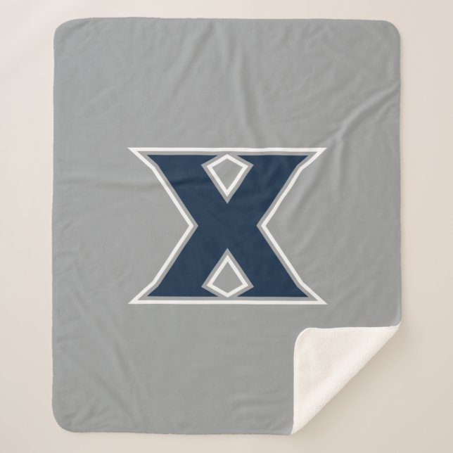 Xavier University Sherpa Blanket (Front)