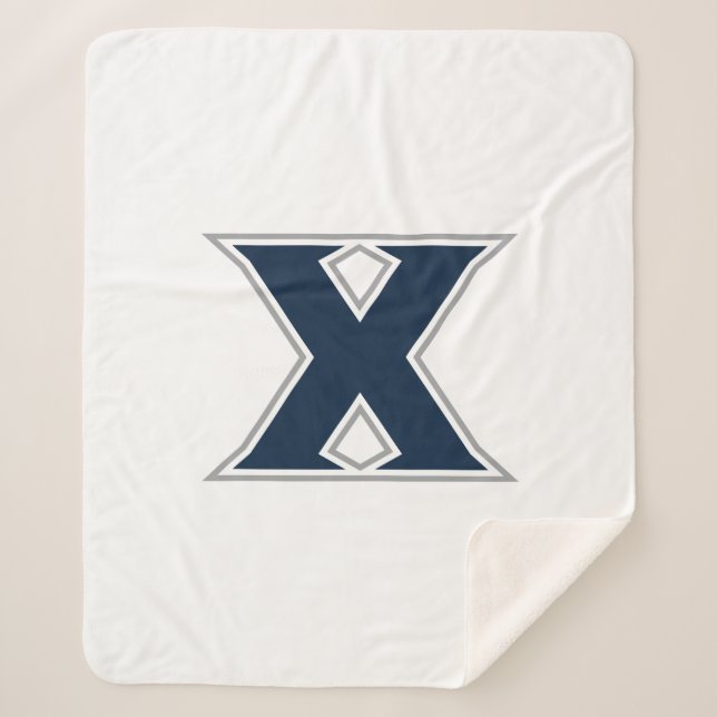 Xavier University Sherpa Blanket (Front)