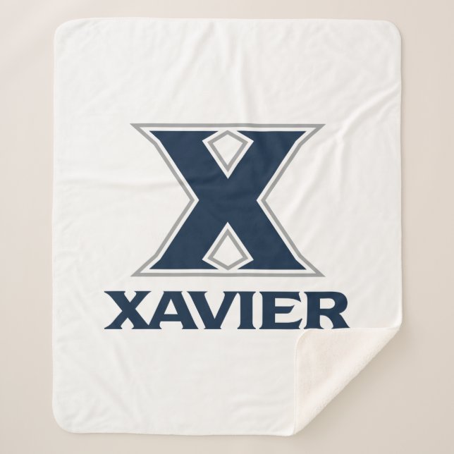 Xavier University Sherpa Blanket (Front)