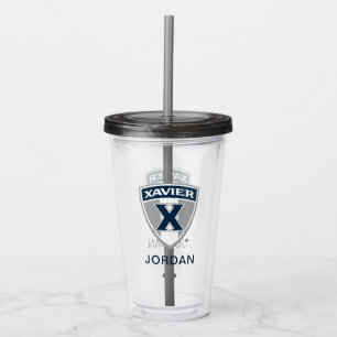 Xavier University Shield Acrylic Tumbler