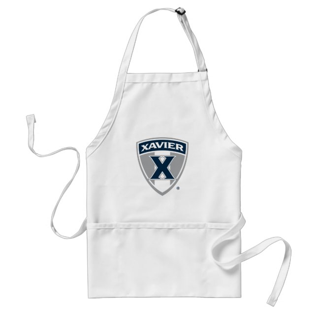 Xavier University Shield Adult Apron (Front)