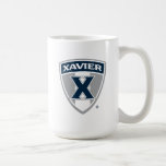 Xavier University Shield Coffee Mug<br><div class="desc">Check out these Xavier University Mark designs! Show off your Xavier University Pride with these new University products. These make the perfect gifts for the Xavier student, alumni, family, friend or fan in your life. All of these Zazzle products are customizable with your name, class year, or club. Go Musketeers!...</div>