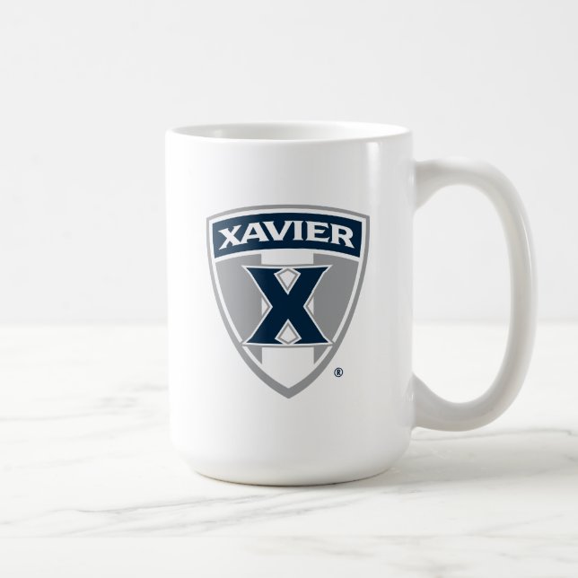Xavier University Shield Coffee Mug (Right)