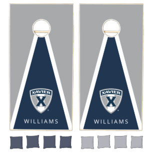 Xavier University Shield Cornhole Set