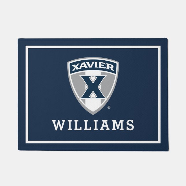 Xavier University Shield Doormat (Front)