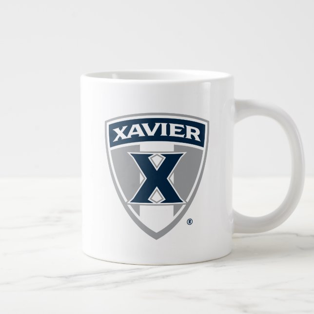 Xavier University Shield Giant Coffee Mug (Right)