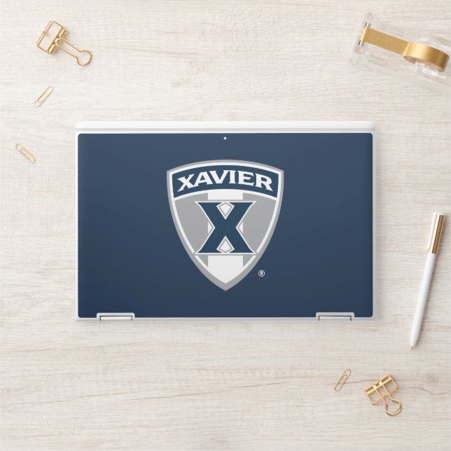 Xavier University Shield HP Laptop Skin (Desk)