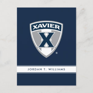 Xavier University Shield Invitation Postcard