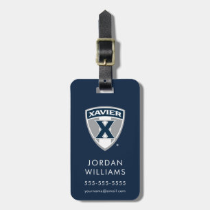Xavier University Shield Luggage Tag