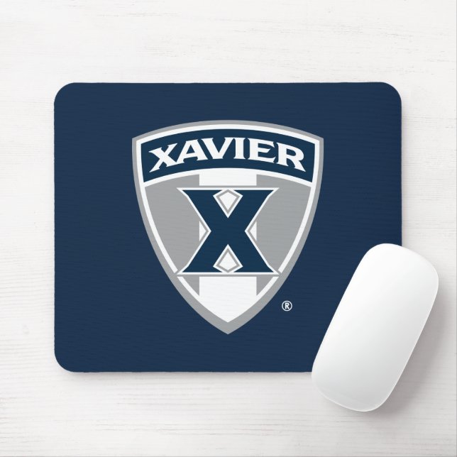 Xavier University Shield Mouse Pad (With Mouse)