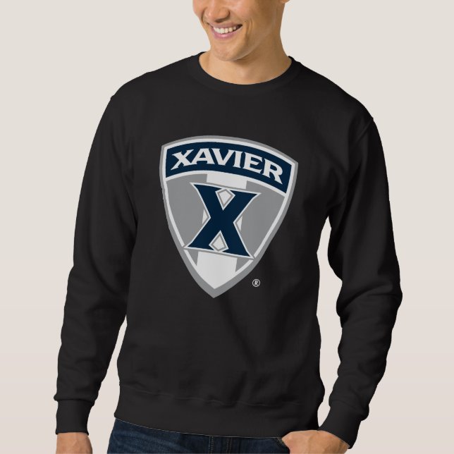 Xavier University Shield Sweatshirt (Front)