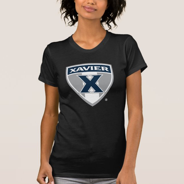 Xavier University Shield T-Shirt (Front)
