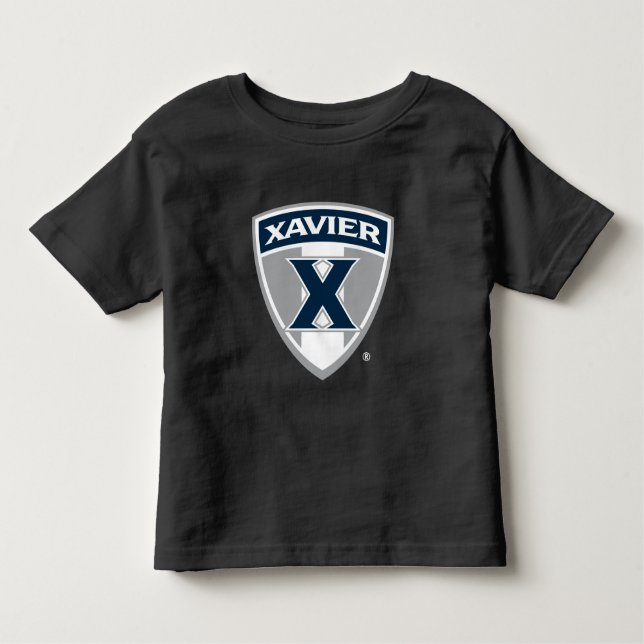 Xavier University Shield Toddler T-shirt (Front)
