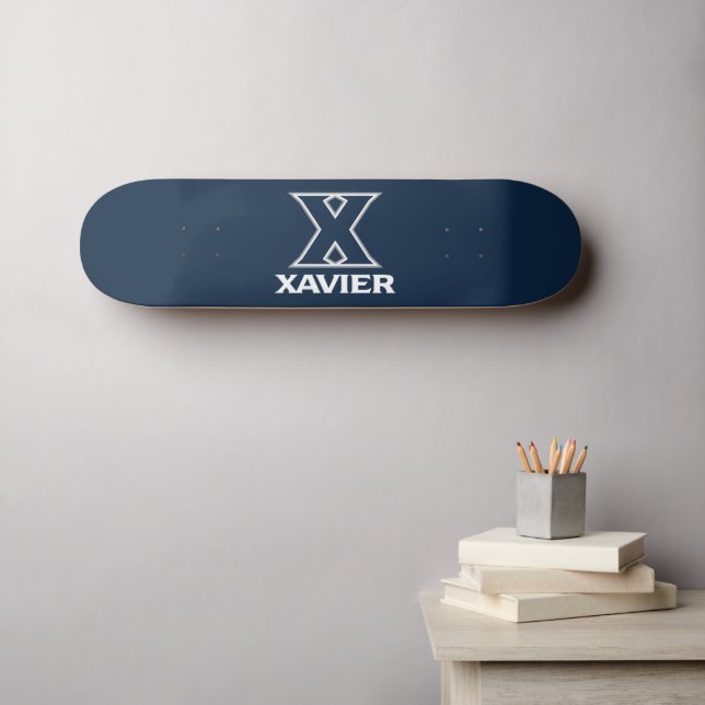 Xavier University Skateboard (Wall Art (Horz))
