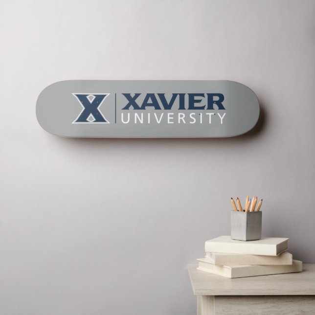 Xavier University Skateboard (Wall Art (Horz))