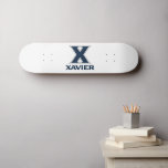 Xavier University Skateboard<br><div class="desc">Get ready to level up your everyday swagger and show the world your undeniable school pride with this official Xavier University product! Whether you are a dedicated student crushing your classes on the vibrant campus, a proud alumni representing your fierce collegiate roots, or a passionate fan cheering loudly for the...</div>