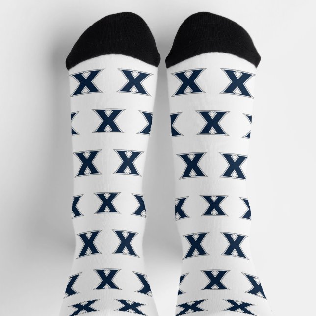 Xavier University Socks (Top)