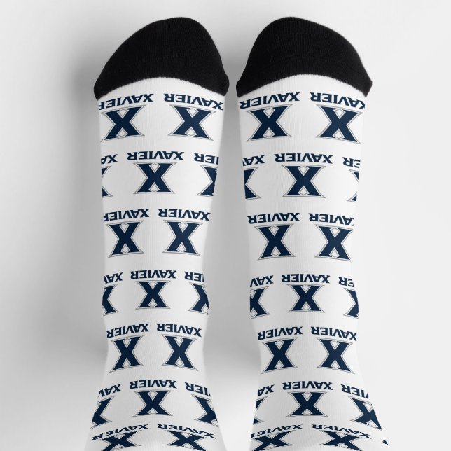Xavier University Socks (Top)