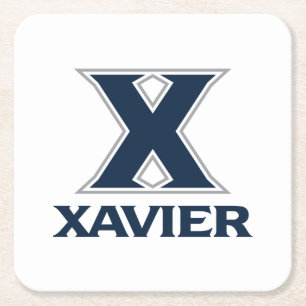 Xavier University Square Paper Coaster