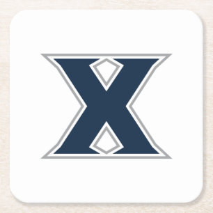 Xavier University Square Paper Coaster