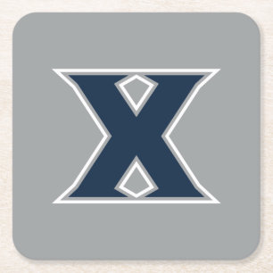 Xavier University Square Paper Coaster