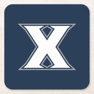 Xavier University Square Paper Coaster