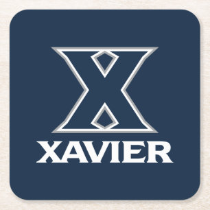 Xavier University Square Paper Coaster