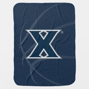 Xavier University State Basketball Baby Blanket