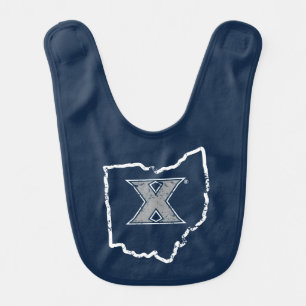 Xavier University State Love Baby Bib