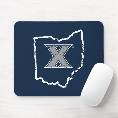 Xavier University State Love Mouse Pad