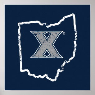 Xavier University State Love Poster