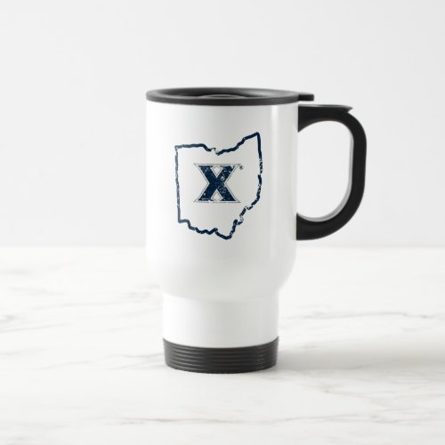 Xavier University State Love Travel Mug