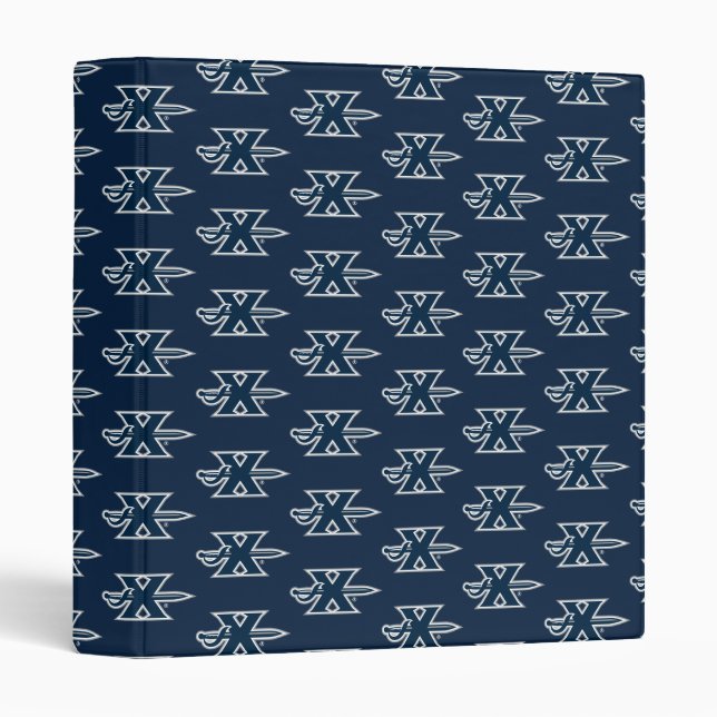 Xavier University Sword Logo 3 Ring Binder (Front/Spine)