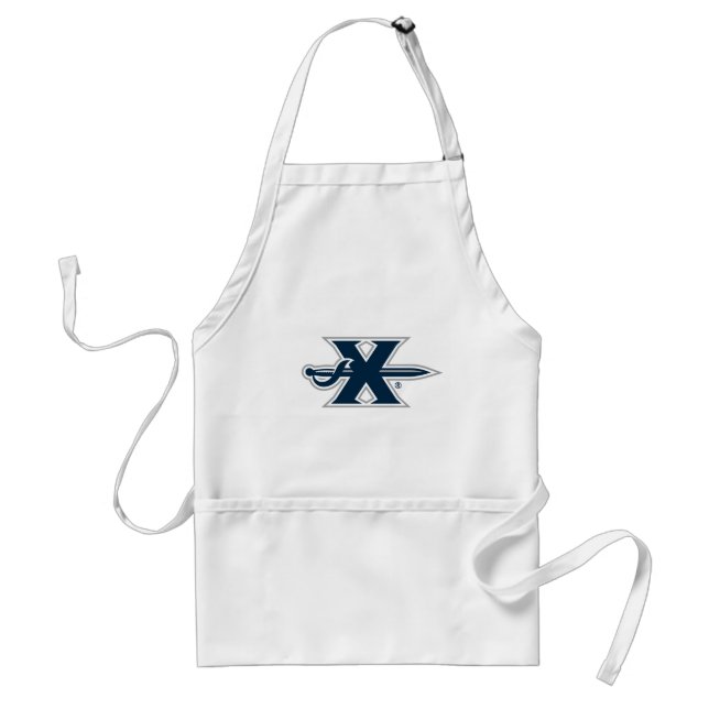 Xavier University Sword Logo Adult Apron (Front)