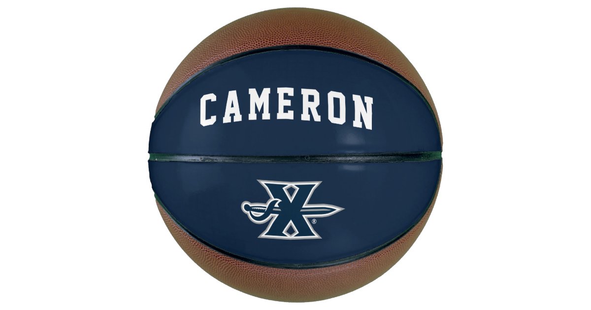 Xavier University Sword Logo Basketball Zazzle Com