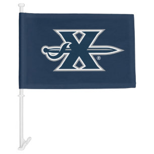 Xavier University Sword Logo Car Flag