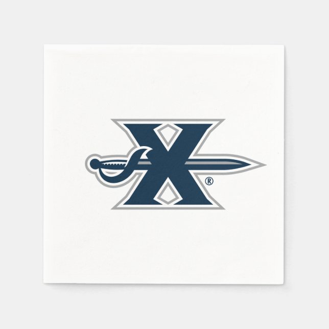 Xavier University Sword Logo Napkins (Front)