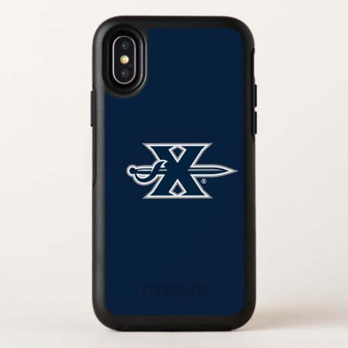 Xavier University Sword Logo OtterBox Symmetry iPhone XS Case