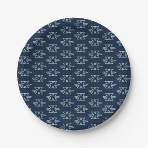 Xavier University Sword Logo Paper Plates