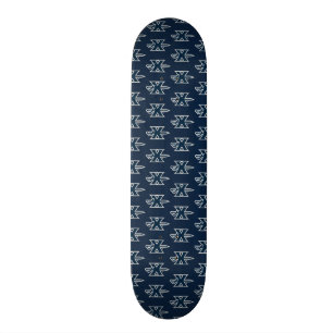 Xavier University Sword Logo Skateboard