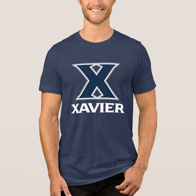 Xavier University Tri-Blend Shirt (Front)