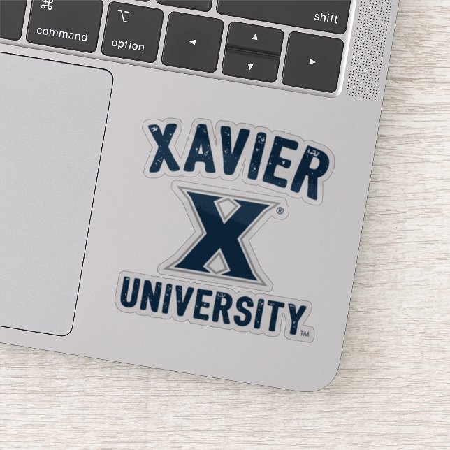 Xavier University Vintage Sticker (Detail)