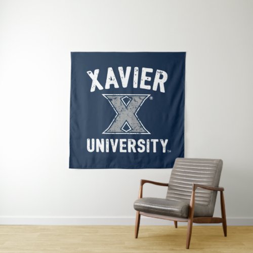 Xavier University Vintage Tapestry