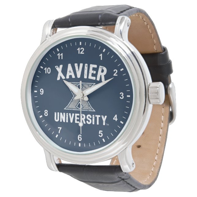 Xavier University Vintage Watch (Angled)