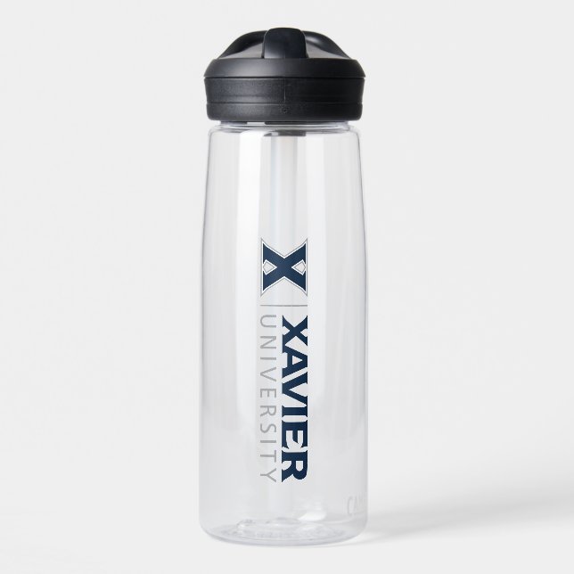 Xavier University Water Bottle (Front)