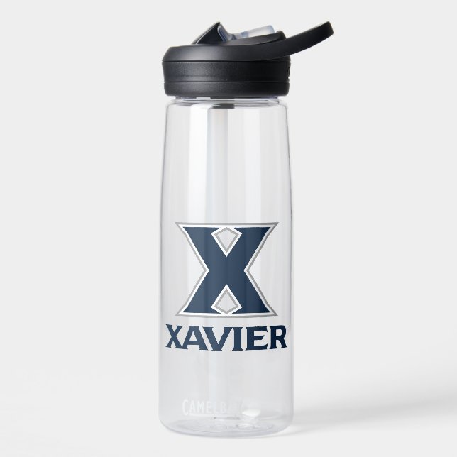 Xavier University Water Bottle (Left)