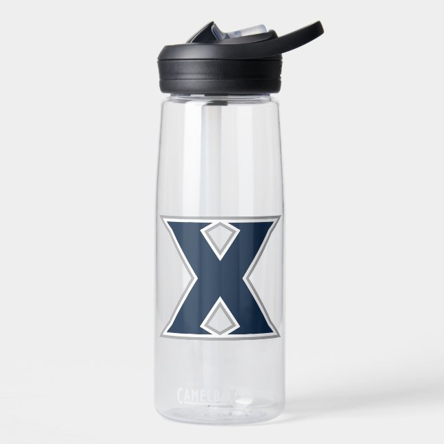 Xavier University Water Bottle (Left)