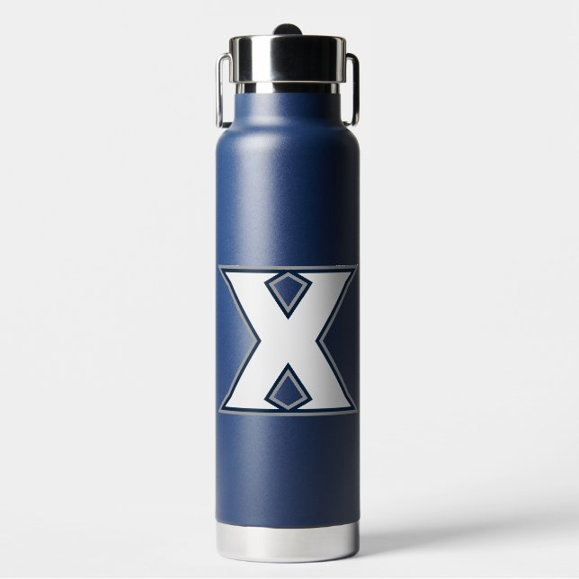 Xavier University Water Bottle (Front)